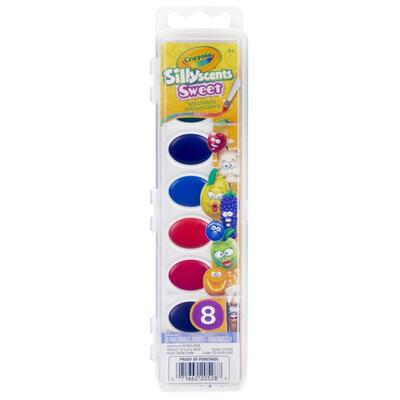 Crayola Silly Scents Sweet Washable Watercolors 8ct