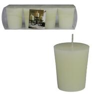 Off White Votive Candle 1.5x2 Inches 4pc: $12.00