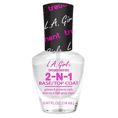 LA Girl Nail Treatment 2-N-1 Base & Topcoat  0.47 fl oz: $7.00