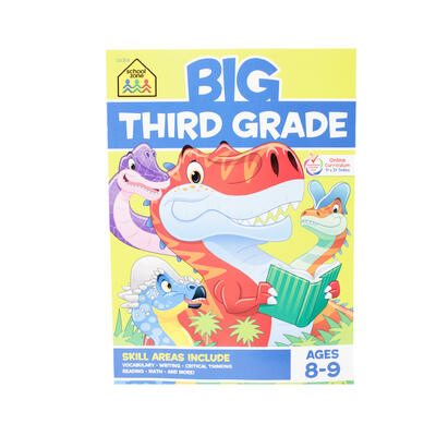 School Zone Big Workbook  Third Grade  Ages 8-9: $30.00