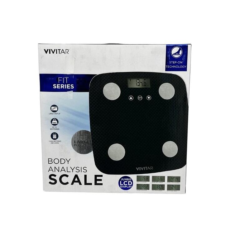 Vivitar Full Body Analysis Scale Black