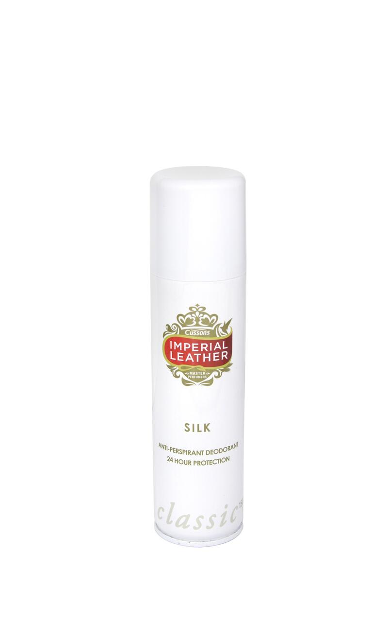 vores værdig Parcel Imperial Leather Anti-perspirant Deodorant Silk 150 ml | M&C Drugstore