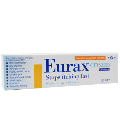 Eurax Cream 30g: $18.00