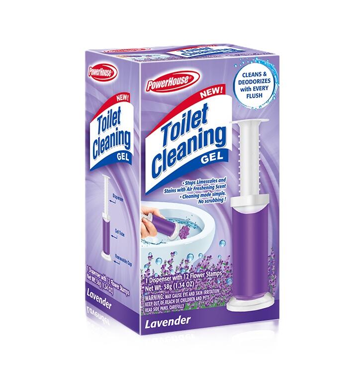 Powerhouse Toilet Cleaning Gel Lavender 1.34oz