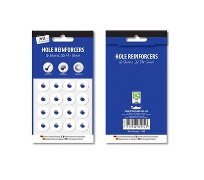 DNR Tallon Just Stationery 512 Hole Reinforcers
