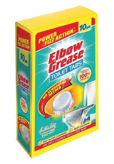 Elbow Grease Toilet Tablets Eucalptus 10pk