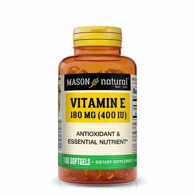 Mason Vitamin E-400IU DL Alpha Softgels 100's