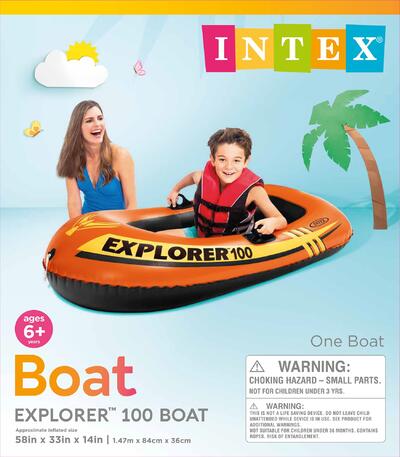 Intex Explorer 100 Boat 58