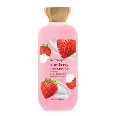 Bodycology Strawberry Cheesecake Shower Gel 16oz