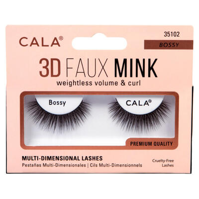 Cala 3D Faux Mink Lashes Bossy: $8.00