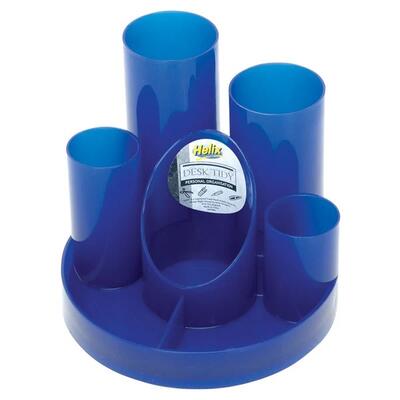 Helix Desk Caddy Blue