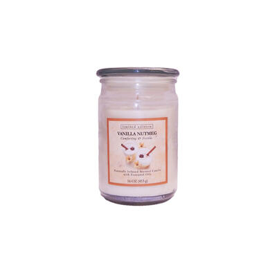 Jar Candle Tierra Jar Essential Oil Nutmeg Vanilla 16oz: $22.01