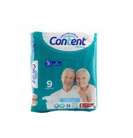 Content Adult Diaper Ultrasec Large 9 ct: $33.00