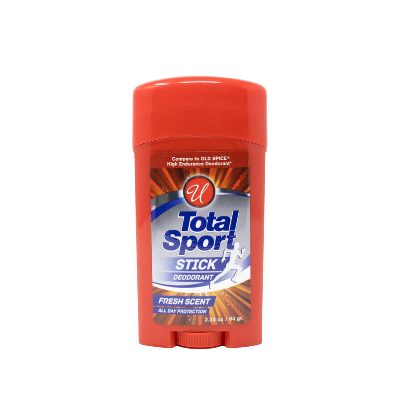 U Total Sport Stick Deodorant Fresh Scent 2.25 oz