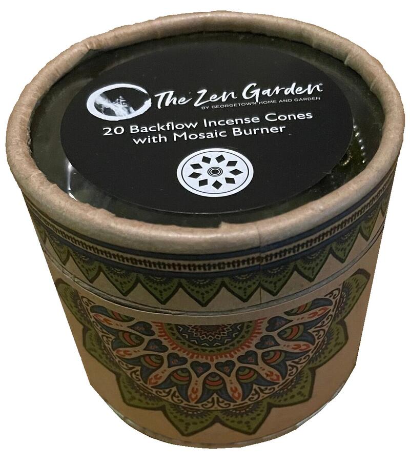 The Zen Garden 20 Backflow Incense Cones