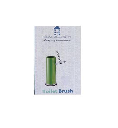 Metal Base Toilet Brush Green 1 count