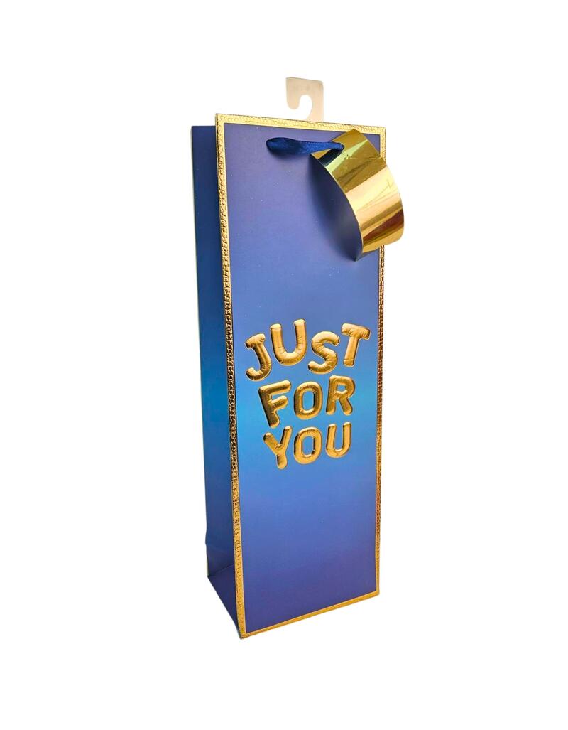 Just For You Ombre Blue Bottle Bag 1 count