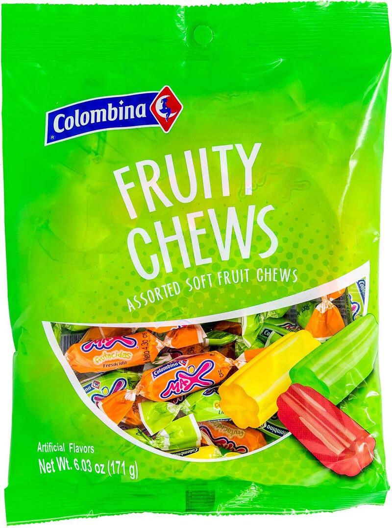 Colombina Fruity Chews 6.3oz