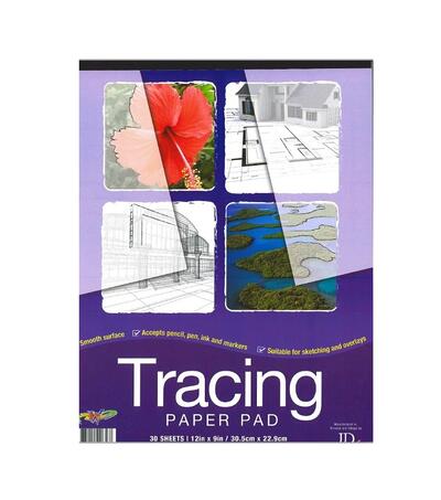 Cda Tracing Pad A4 24pg: $5.00