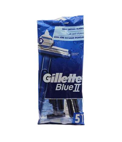 Gillette Blue II Disposable Razors Blue 5 count