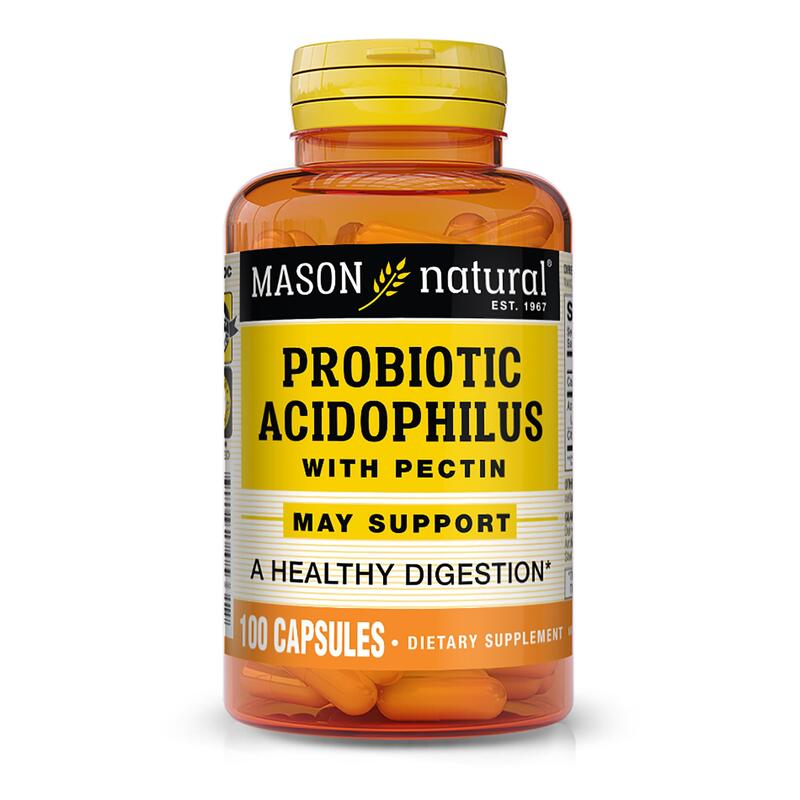 Mason Acidophilius Probiotic With Pectin Capsules 100's