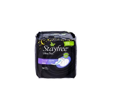 Stayfree Ultra Thin Overnight With Wings 14 ct: $16.20
