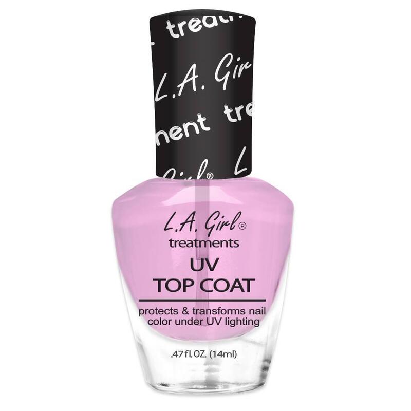L.A. Girl Nail Treatments UV Top Coat Clear 0.47oz: $6.00