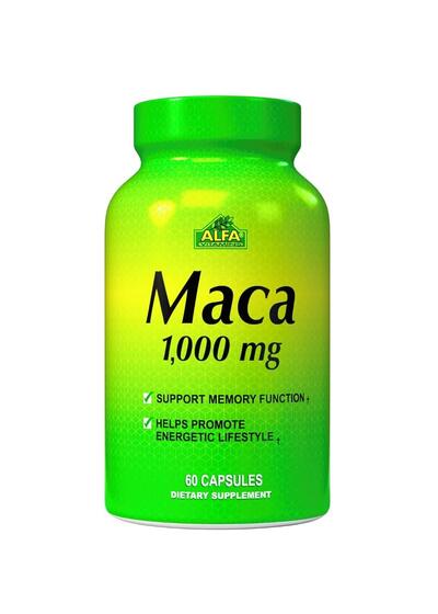 Alfa Vitamins Maca 1000mg 60 pieces