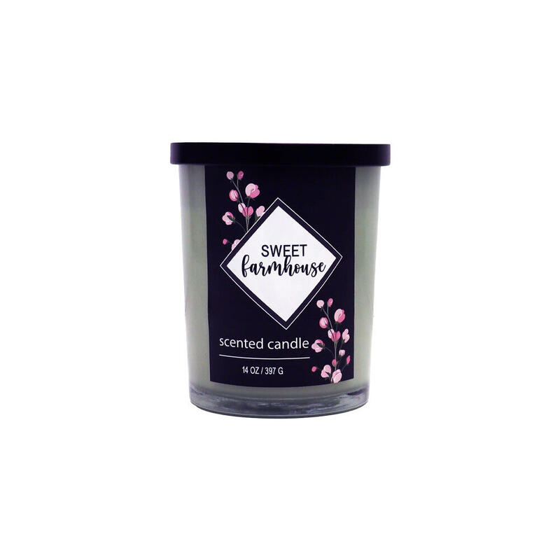 Sweet Farmhouse Milky Finish Jar Candle  14oz