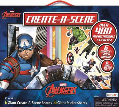 Marvel Avengers Create-A-Scene: $30.00