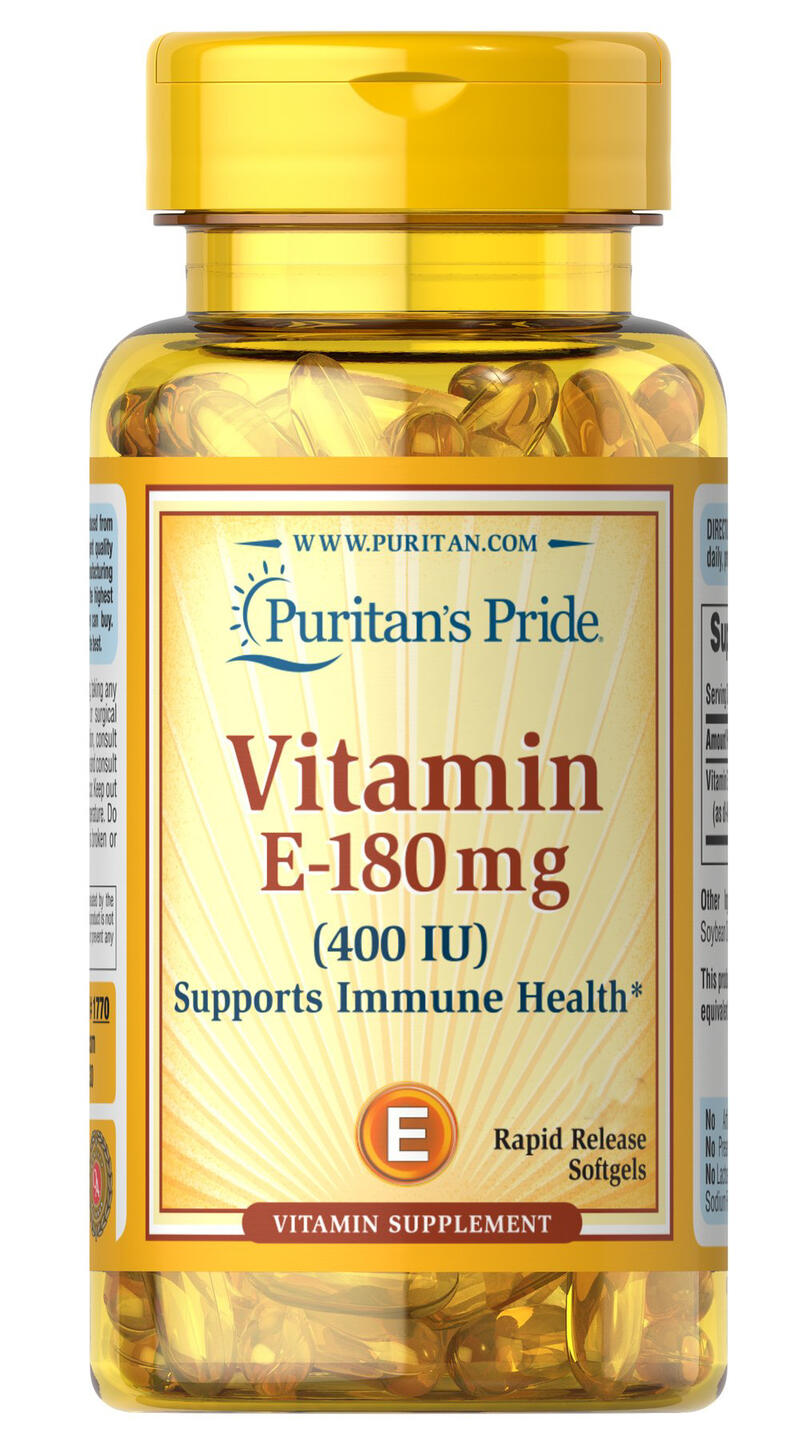 Puritan's Pride Vitamin E-1000 IU - 50 Softgels: $16.00