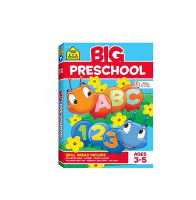 School Zone Fun And Games Preschool Activity Ages 3 to 5 Workbook: $20.00