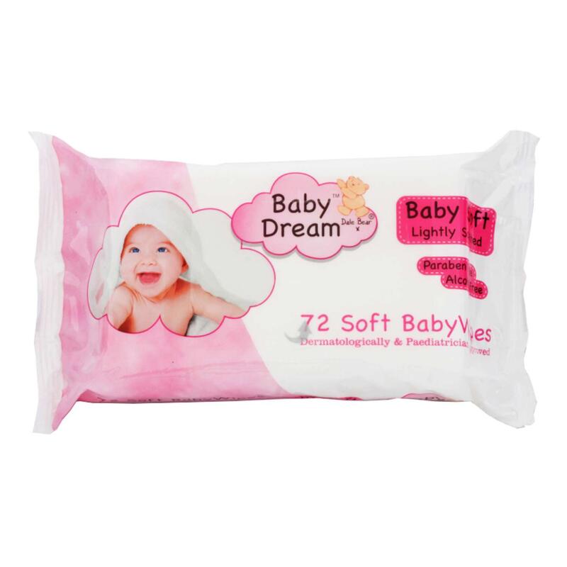 Baby Dream Wipes  72s