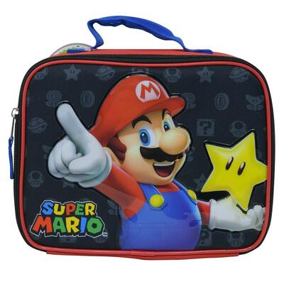 Mario Rectangle Lunch Bag Assorted