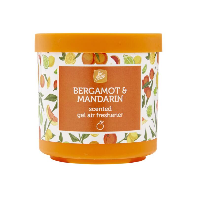 Pan Aroma Scented Gel Air Fresher Bergamot & Mandarin 190g