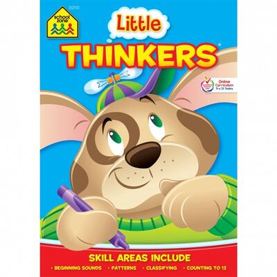 School Zone Preschool Little Thinkers Workbook