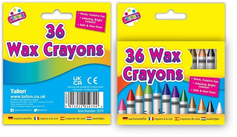Wax Crayons 36ct