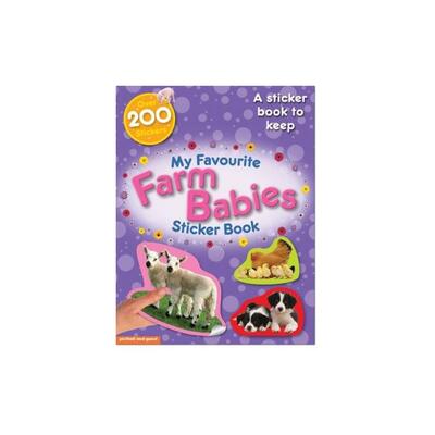My Favourite Farm Babies Sticker Book: $9.95