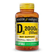 Mason Vitamin D-3 2000IU Softgels 60'S: $0.00