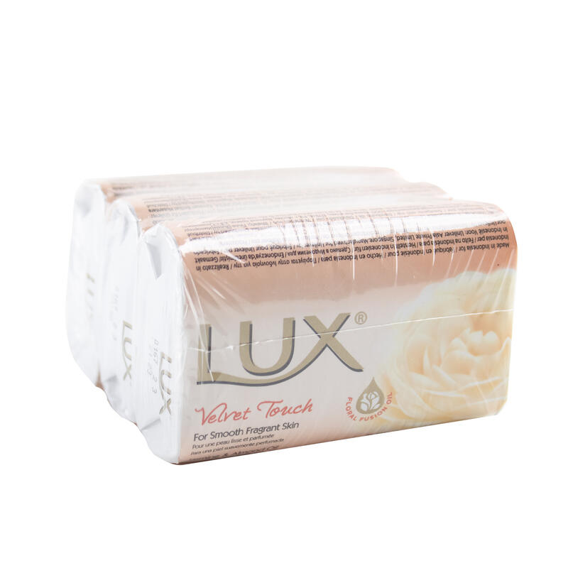 Lux Soap White Velvet 3 ct