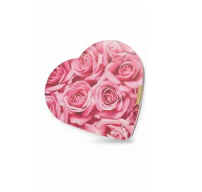 Valentine Candy Chocolate Heart Pink Rose Bouquet 2oz