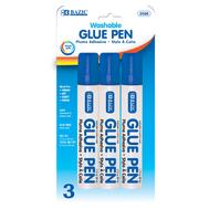 Bazic School Glue Adhesive Pen Sticks Clear Washable 50ml: $0.00