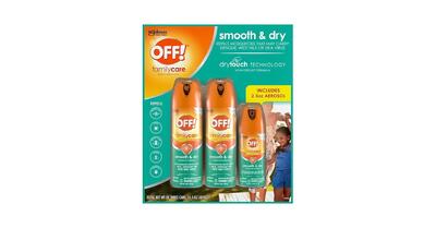 Off Smooth & Dry 2pk 6oz