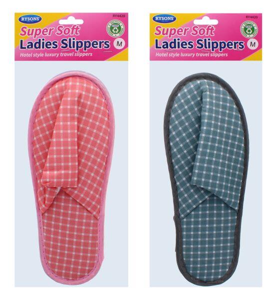 Ladies Slippers 3 Size Assorted: $5.00