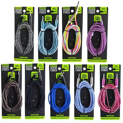 Gadget Gear 7 Foot Audio Auxillary Cable: $5.00