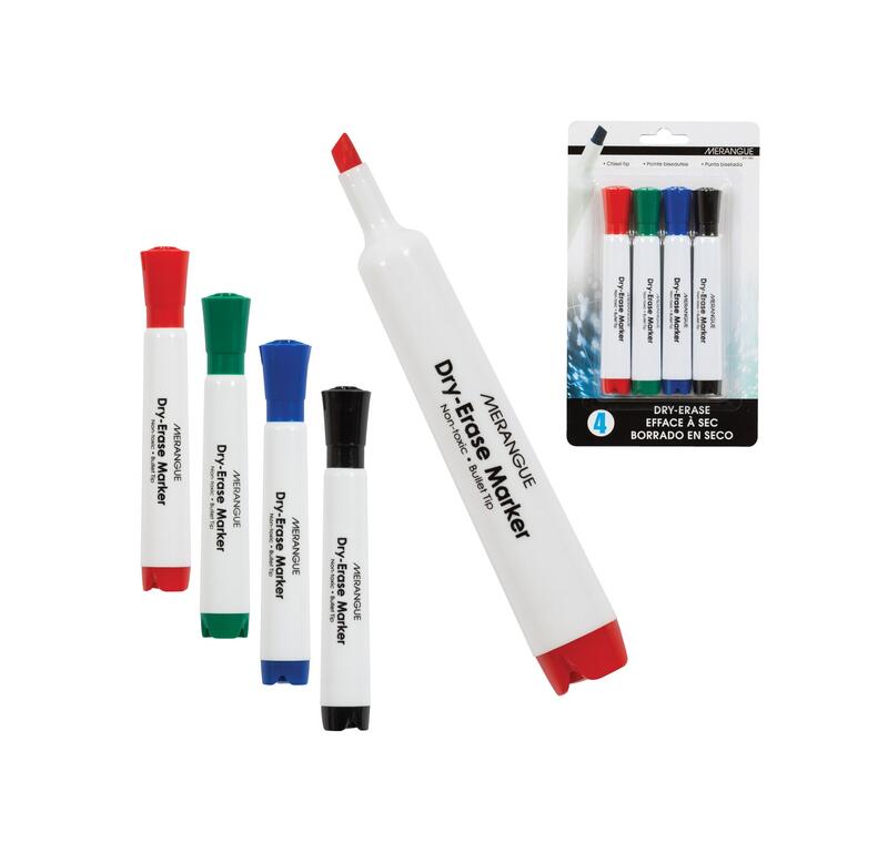 Dry Eraser Marker Four Pack