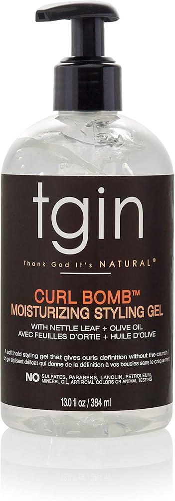 TGIN Curl Bomb Moisturizing Styling Gel 13oz