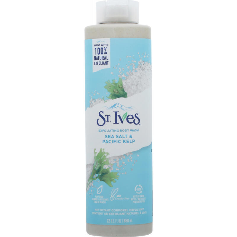 St. Ives Body Wash Sea Salt & Pacific Kelp 22oz