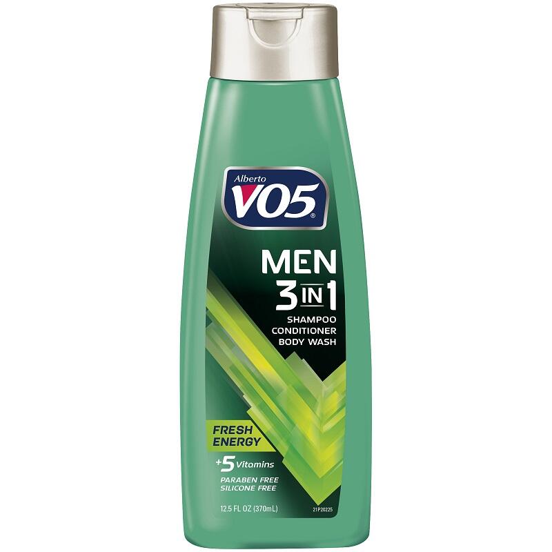  VO5 Men's 3-IN-1 Shampoo Conditioner & Body Wash Fresh Energy 12.5 fl oz