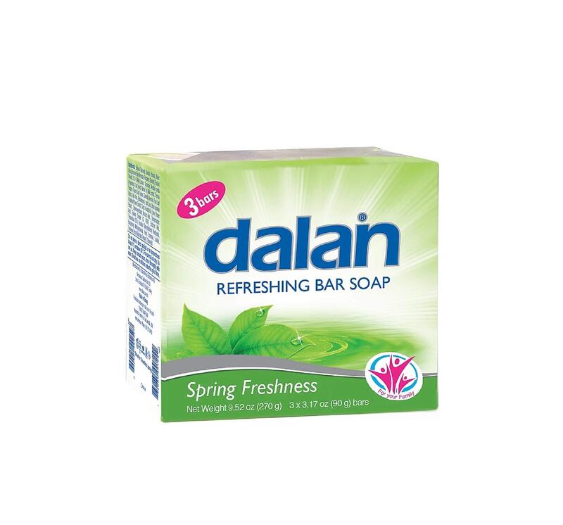 Dalan Refreshing Bar Soap Spring Freshness 3 x 3.17oz